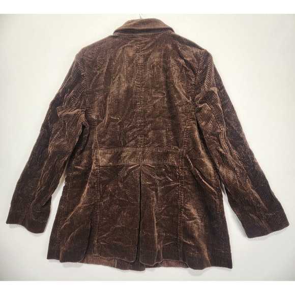 J. Jill Women's Button-Up Classic Preppy Blazer Brown Size M - Picture 11 of 11